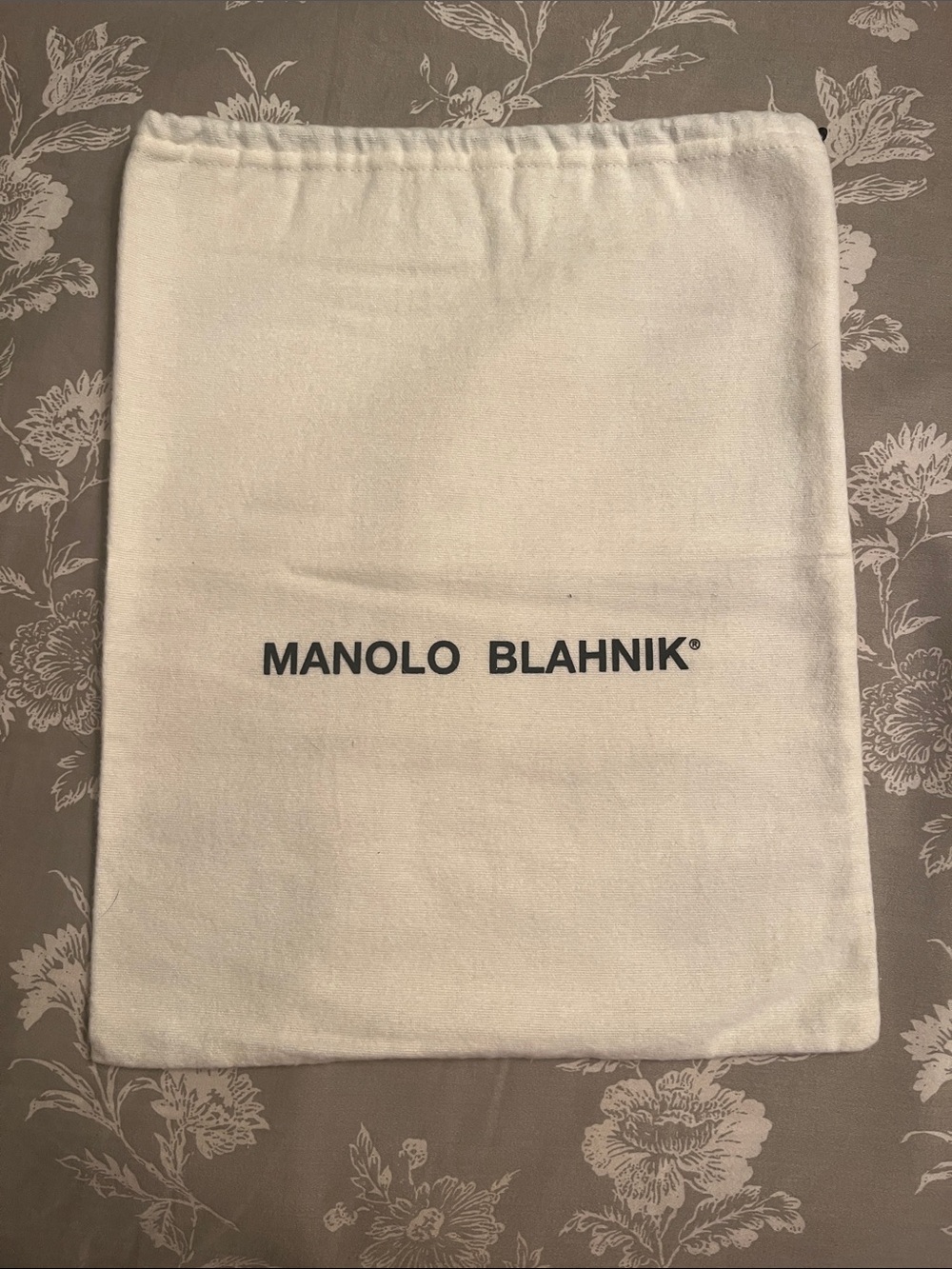 Manolo blahnik dust bag